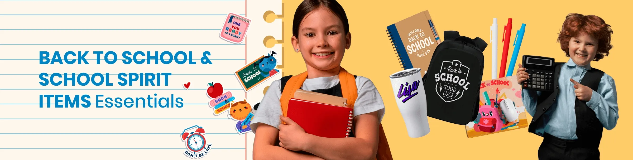 ImprintNow.com.au Back to School/School Spirit Items