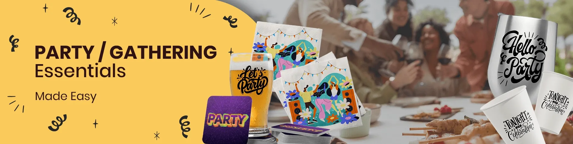 ImprintNow.com.au Party/Gathering Essentials