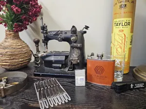 ImprintNow.com.au - Leather Wrapped Hip Flasks