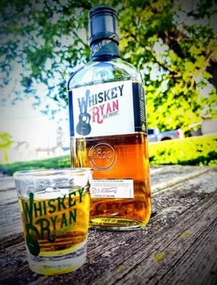 Clear Glass Shot Glass - Whiskey Ryan a singer-songwriter in the Americana music scene