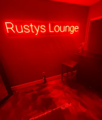 My new man cave dedicated to my dog  Rusty