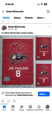 RiverCats team page facebook