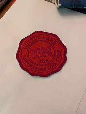 Woven Patches - Scout camp