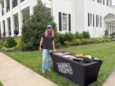 Custom Rectangle Table Covers - Porchfest in Owensboro KY Love it