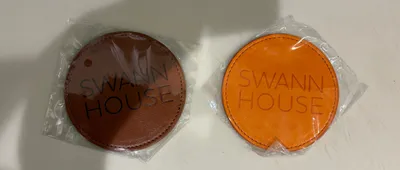 Leather Coasters -