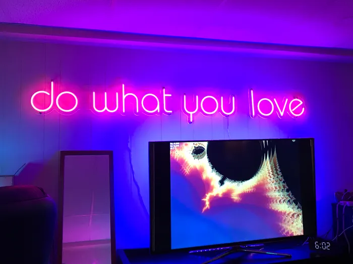 ImprintNow.com.au - Do What You Love Neon Sign