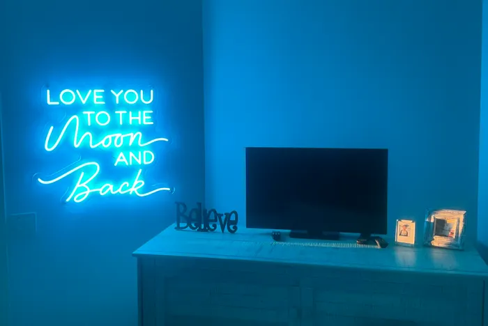ImprintNow.com.au - I Love You To The Moon And Back Neon Sign