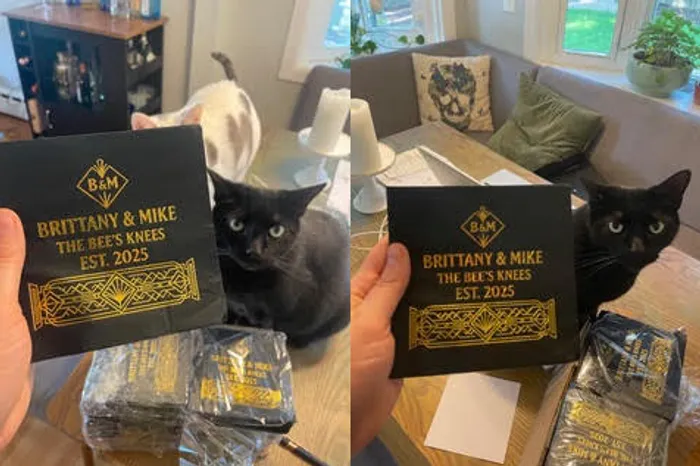 ImprintNow.com.au - Custom Foil Stamped Beverage Napkin