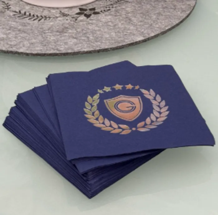 ImprintNow.com.au - Custom Foil Stamped Beverage Napkin