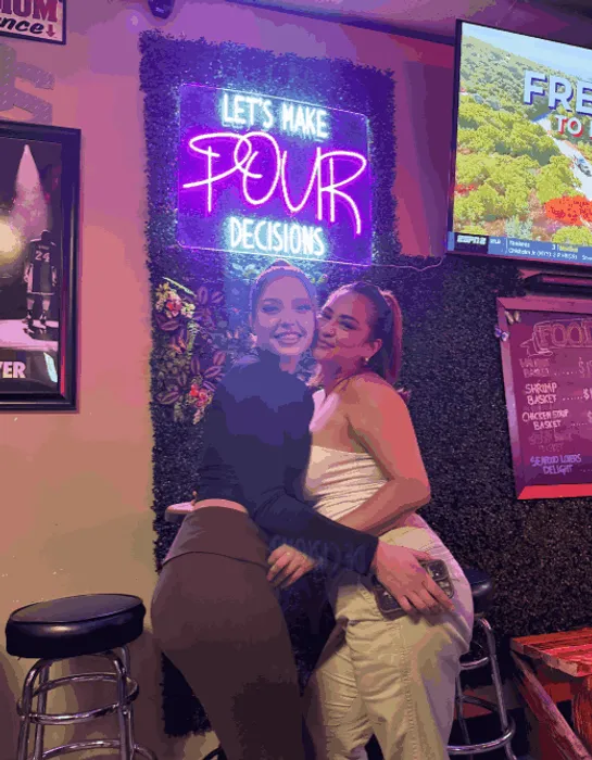 ImprintNow.com.au - Let's Make Pour Decisions Neon Signs