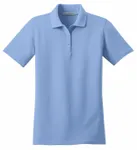 Port Authority Women's Stain-Resistant Polo. L510 Light Blue