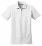 Port Authority Women's Stain-Resistant Polo. L510 WHITE