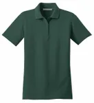 Port Authority Women's Stain-Resistant Polo. L510 Dark Green