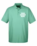 UltraClub Men's Whisper Piqu Polo Leaf