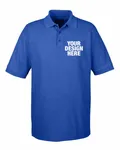 UltraClub Men's Whisper Piqu Polo ROYAL