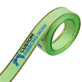 Metallic Edge Grosgrain Ribbon - Imprint Now - AUS