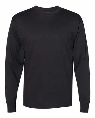 Adult Workwear Long-Sleeve Pocket T-Shirt - Imprint Now - AUS