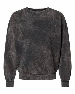 Premium Fleece Mineral Wash Crewneck Sweatshirt - Imprint Now - AUS