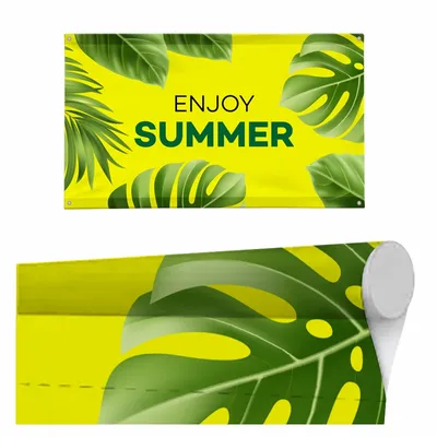 Top & Bottom Pole Pocket - Imprint Now - AUS