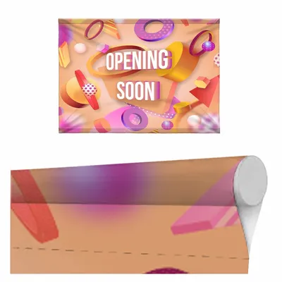 Top & Bottom Pole Pocket - Imprint Now - AUS