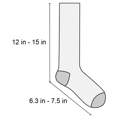 Youth (8-12 Years Old)_DTF Printing + Pure Cotton Knee High Youth (8-12 Years Old)_DTF Printing + Pure Cotton Knee High - Imprint Now - AUS