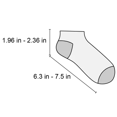 Youth (8-12 Years Old)_Embroidery + Pure Cotton Ankle Youth (8-12 Years Old)_Embroidery + Pure Cotton Ankle - Imprint Now - AUS