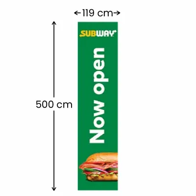 119 x 500 cm - Imprint Now - AUS