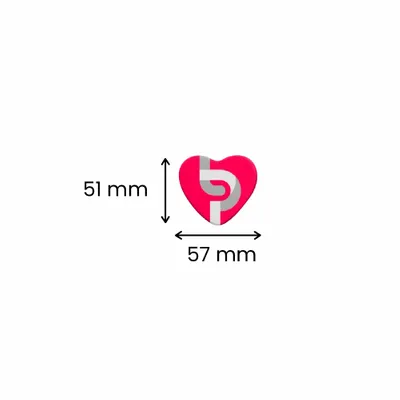 2.25x2 inch 57 x 51 mm