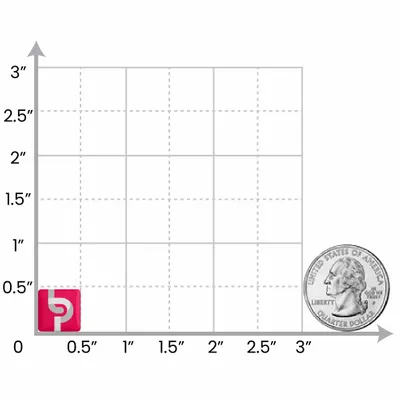 0.50 inch 1.5 cm - Imprint Now - AUS