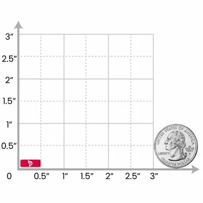 0.50 inch 1.5 cm - Imprint Now - AUS