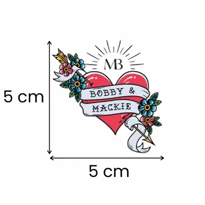 5 x 5 cm 5 x 5 cm