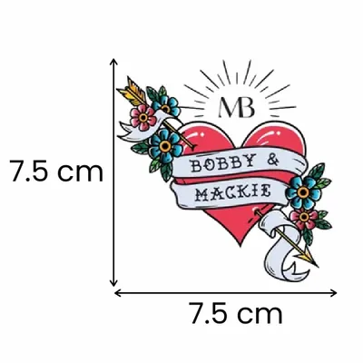 7.5 x 7.5 cm 7.5 x 7.5 cm