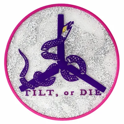 Silver Glitter PVC - Imprint Now - AUS