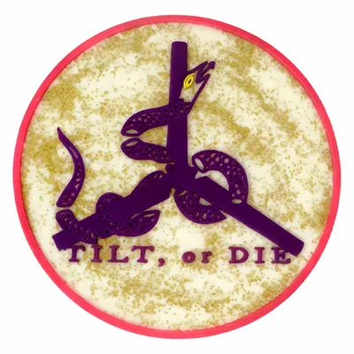 Gold Glitter PVC - Imprint Now - AUS