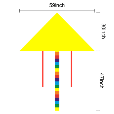 76cm L x 150cm W (119cm Tail Length)