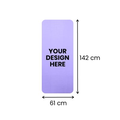 61 cm x 142 cm