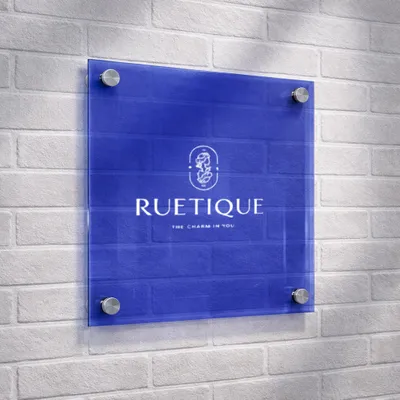 Transparent Blue - Imprint Now - AUS