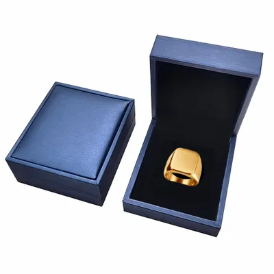 Blue PU Box - Imprint Now - AUS