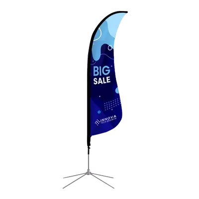 Shark Fin Flag - Imprint Now - AUS