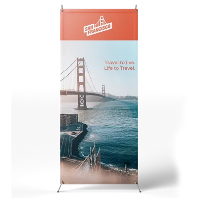 Korean Style X Banner Stands - Imprint Now - AUS