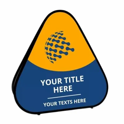 Triangle Pop Up Banners