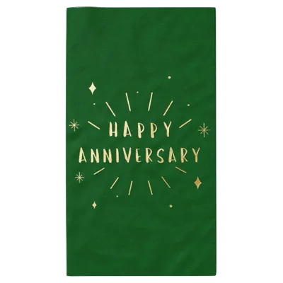 Custom Foil Stamped Towel Napkin - Imprint Now - AUS