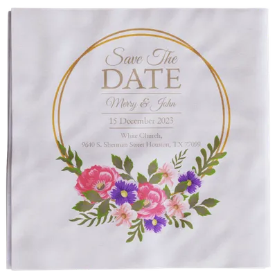 Custom Beverage Napkin - Imprint Now - AUS