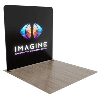 Custom Backlit Trade Show Display with Light Box Frame 10' x 10' - Imprint Now - AUS
