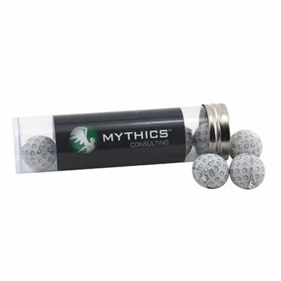 Tube with Chocolate Golf Balls - TRB650 - Imprint Now - AUS