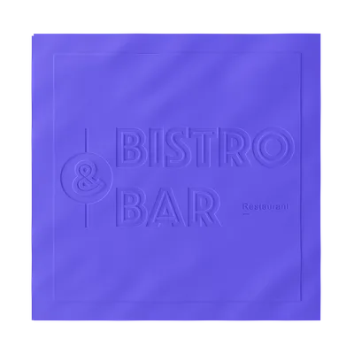 Custom Debossed Beverage Napkin - Imprint Now - AUS