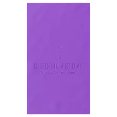 Custom Debossed Guest Towel Napkin - Imprint Now - AUS
