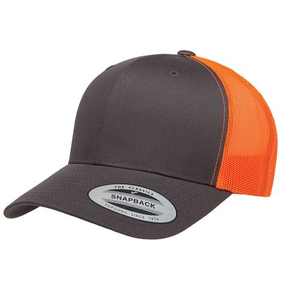 CHARCOAL/NEON ORANGE CHARCOAL/NEON ORANGE - Imprint Now - AUS