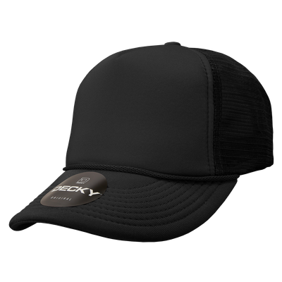 Black - Decky Style 211 (High Profile) Black - Decky Style 211 (High Profile) - Imprint Now - AUS