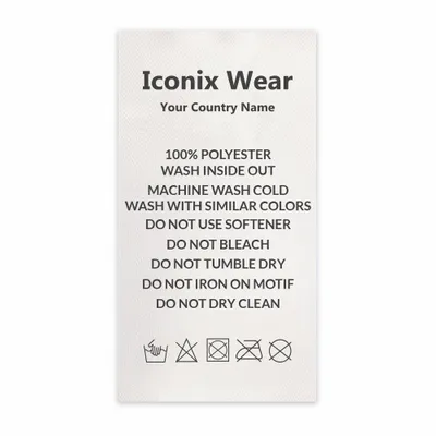 Printed Care Labels - Imprint Now - AUS